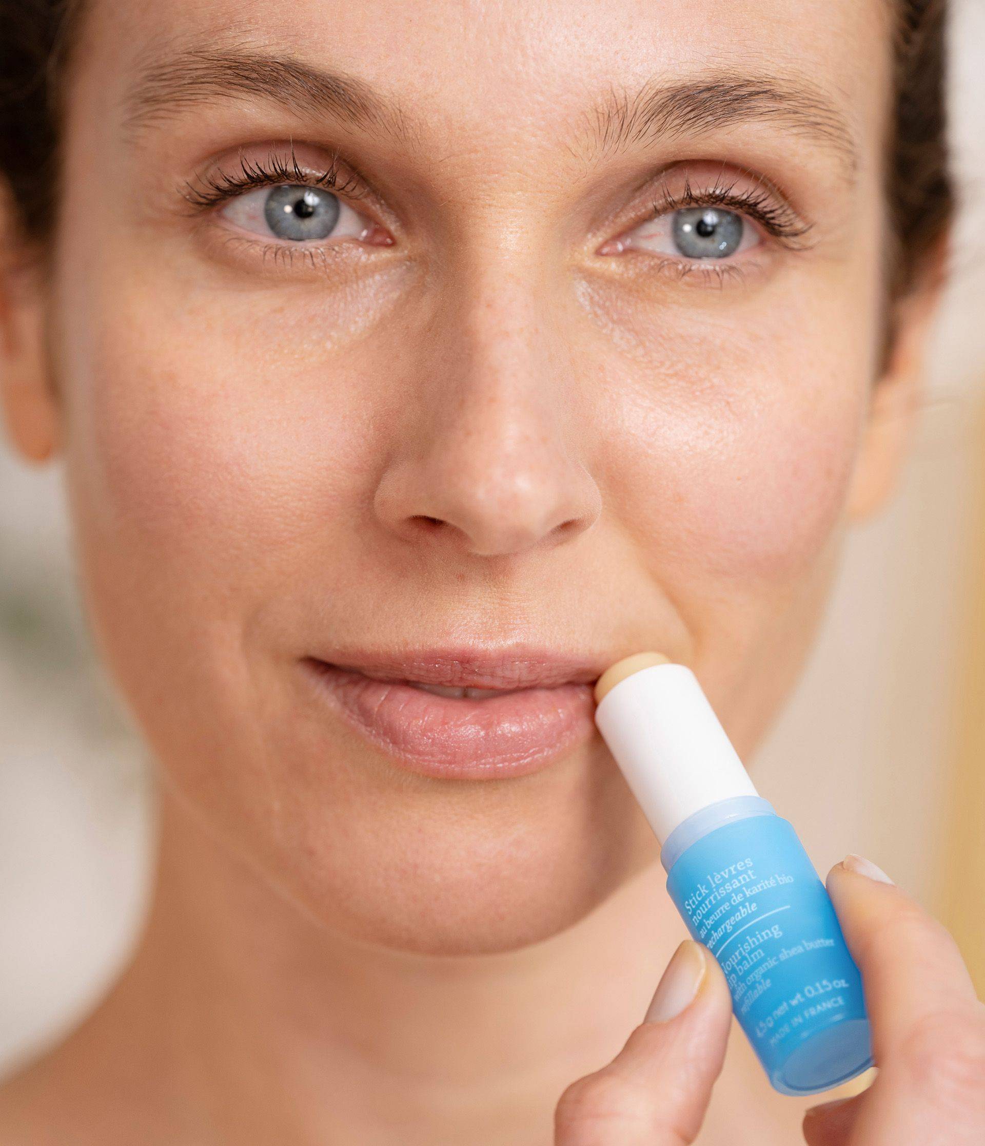 Stick lèvres nourrissant rechargeable - La Rosée