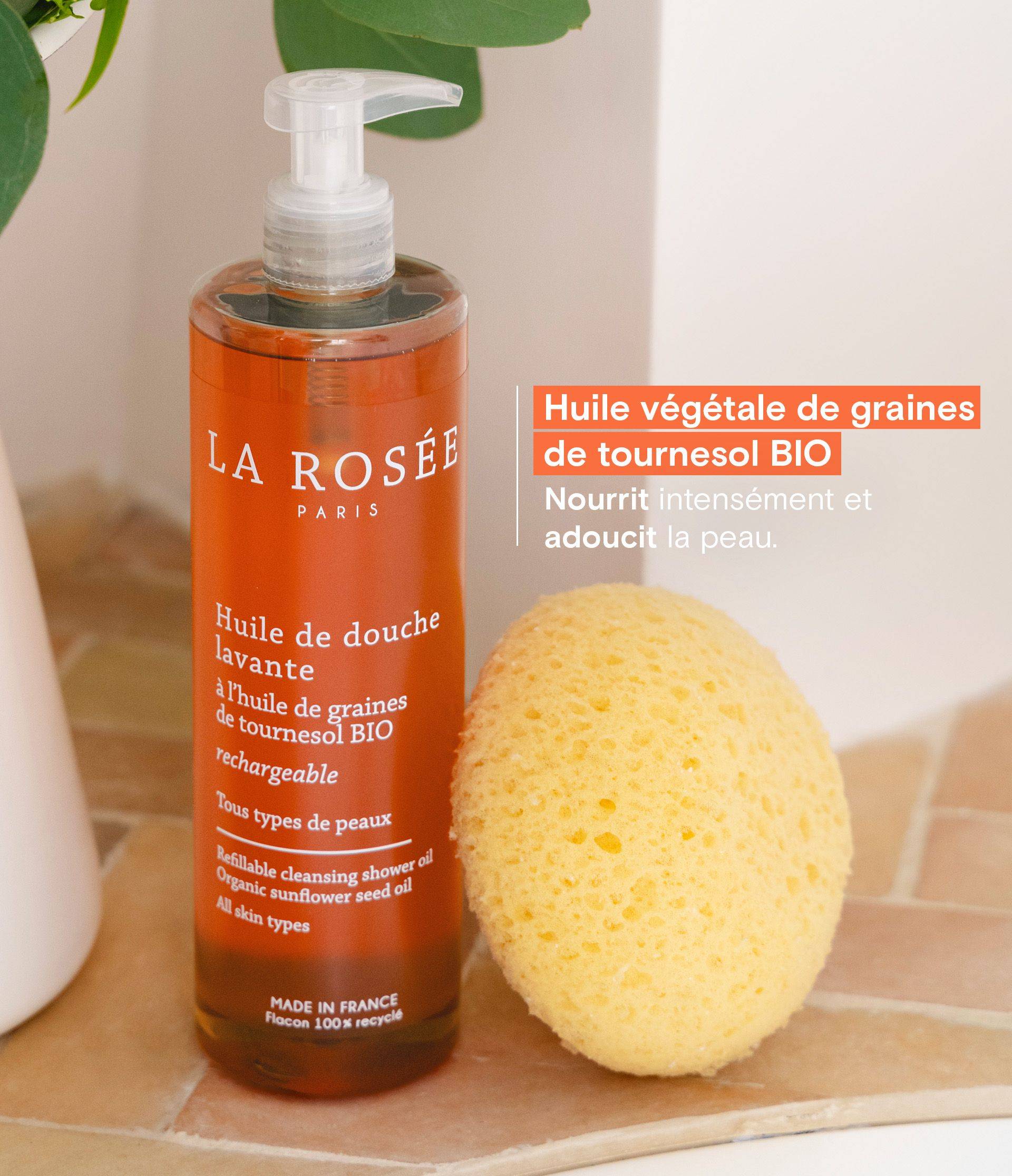 Huile de douche - visu ingrédient