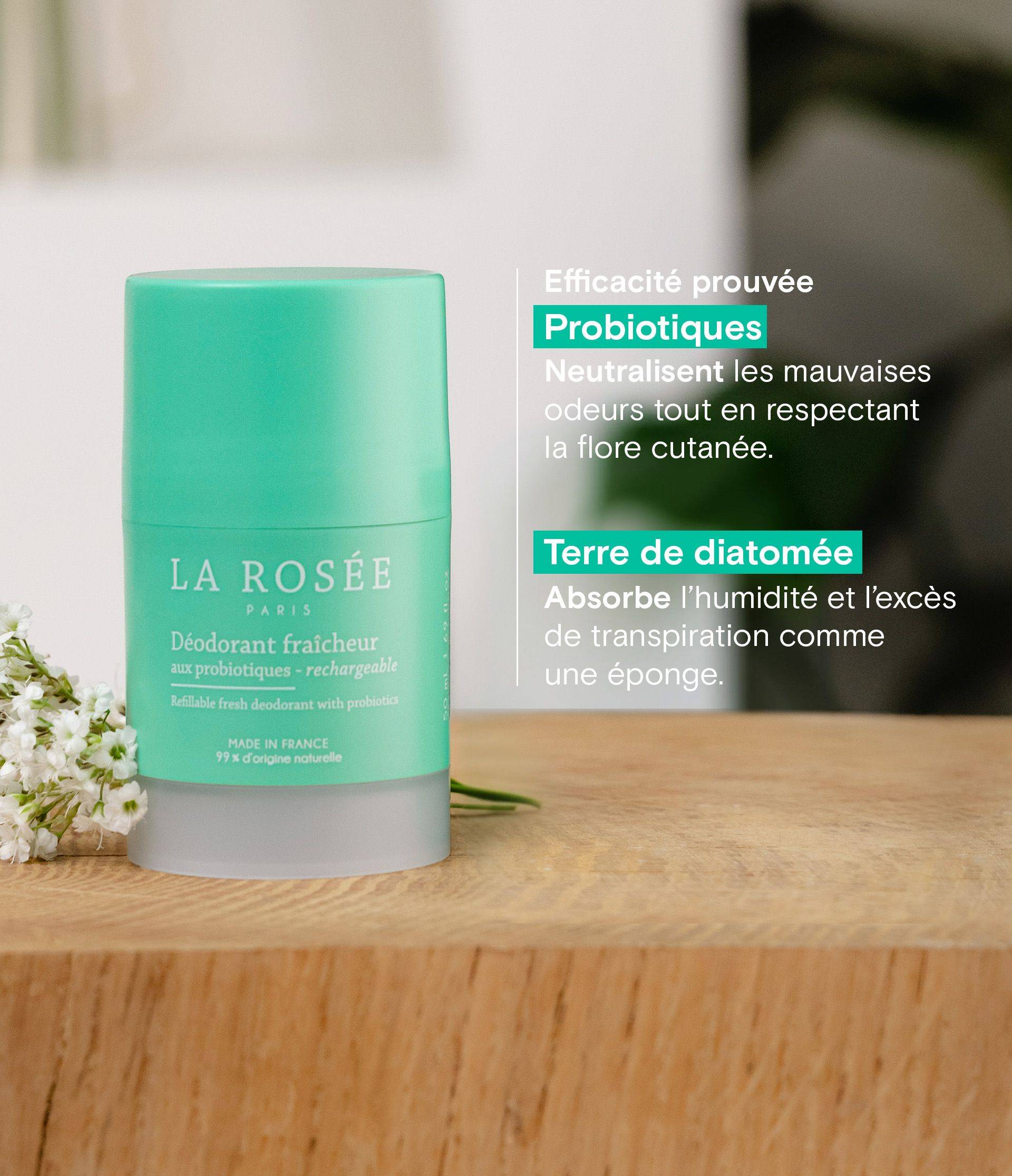 Déodorant - visu ingrédients