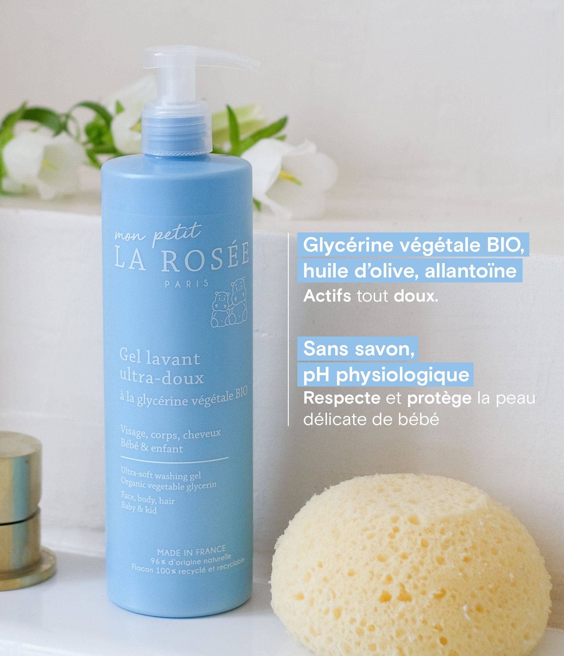 Gel lavant - visu ingrédients