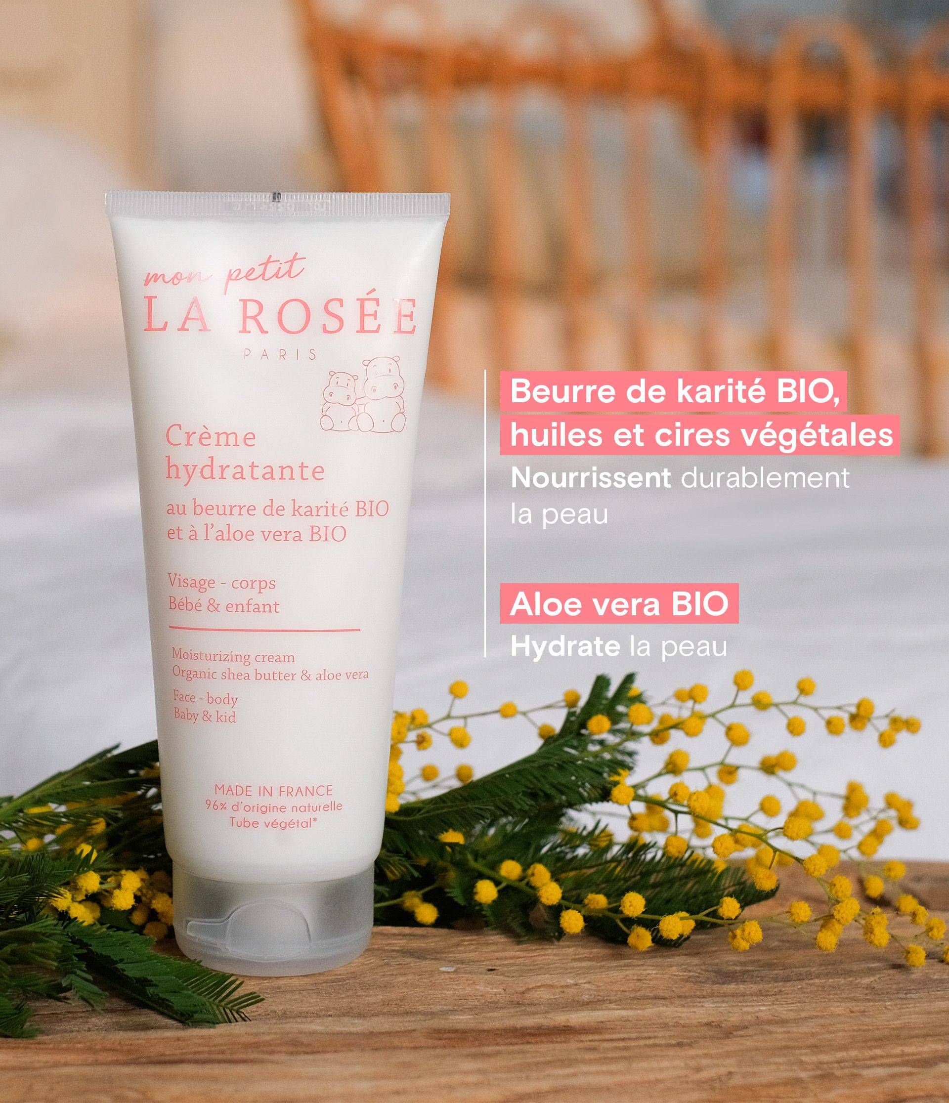 creme hydratante bébé - ingrédients