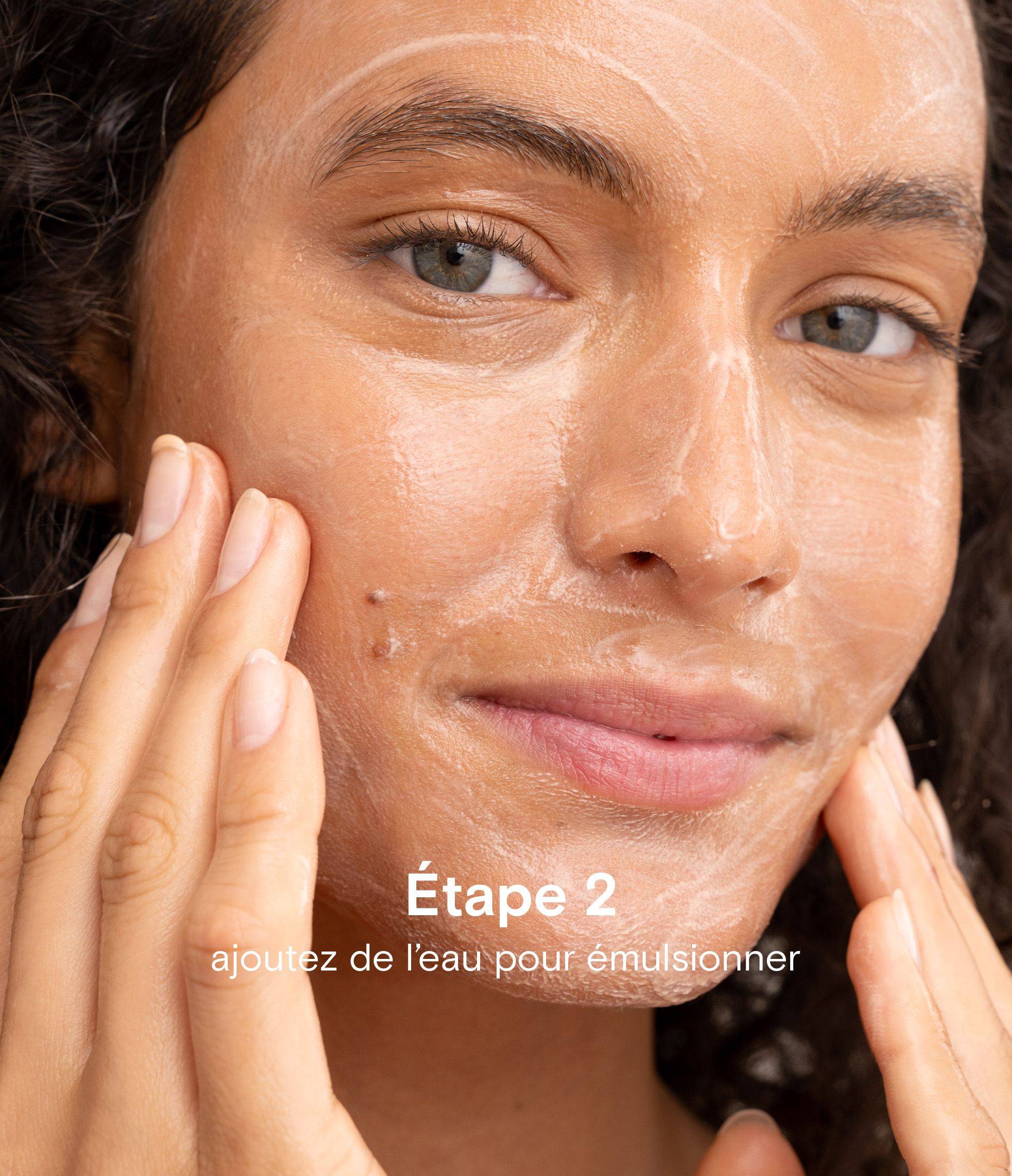 Baume démaquillant étape 2