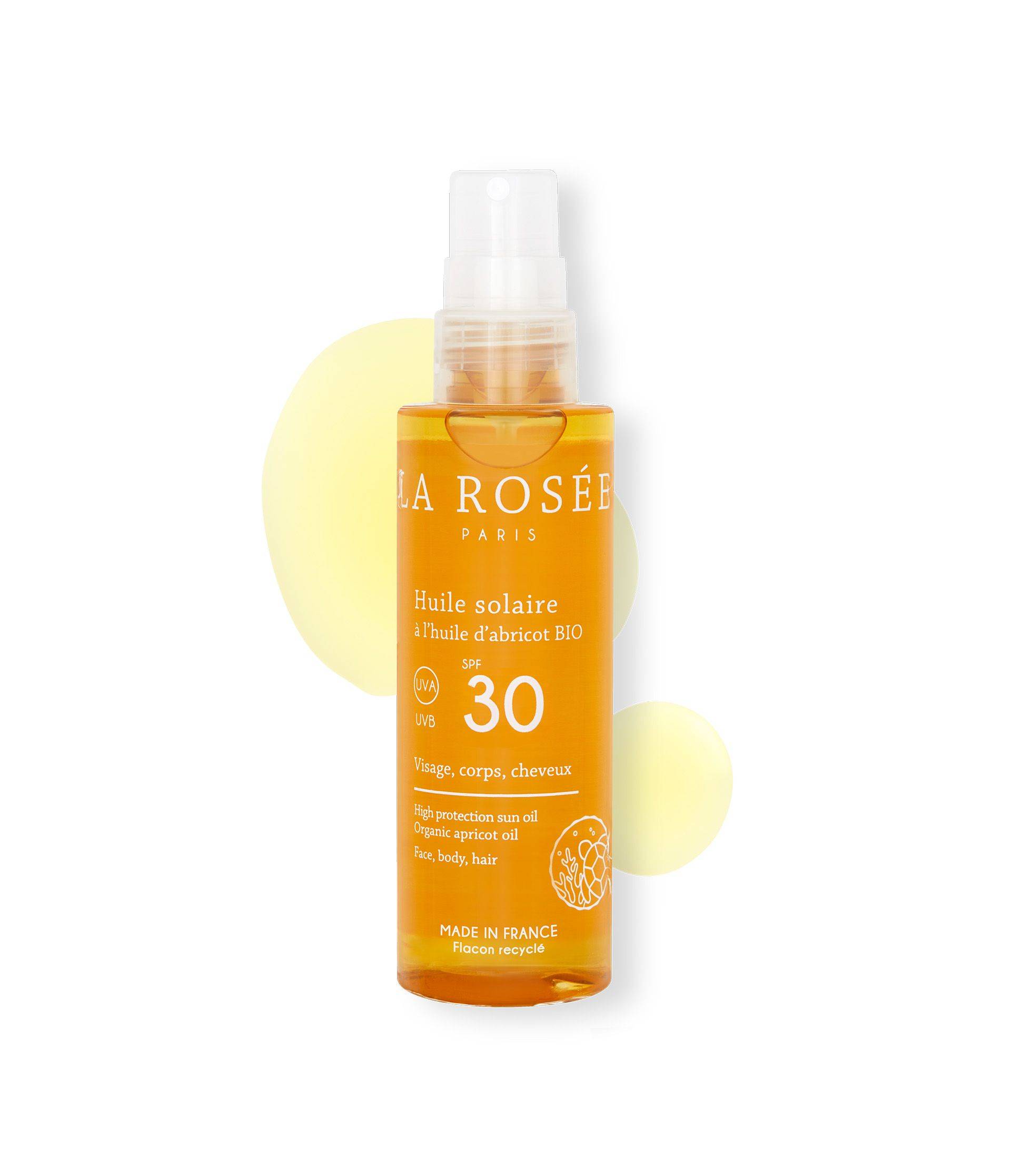 Huile solaire SPF 30 - La Rosée