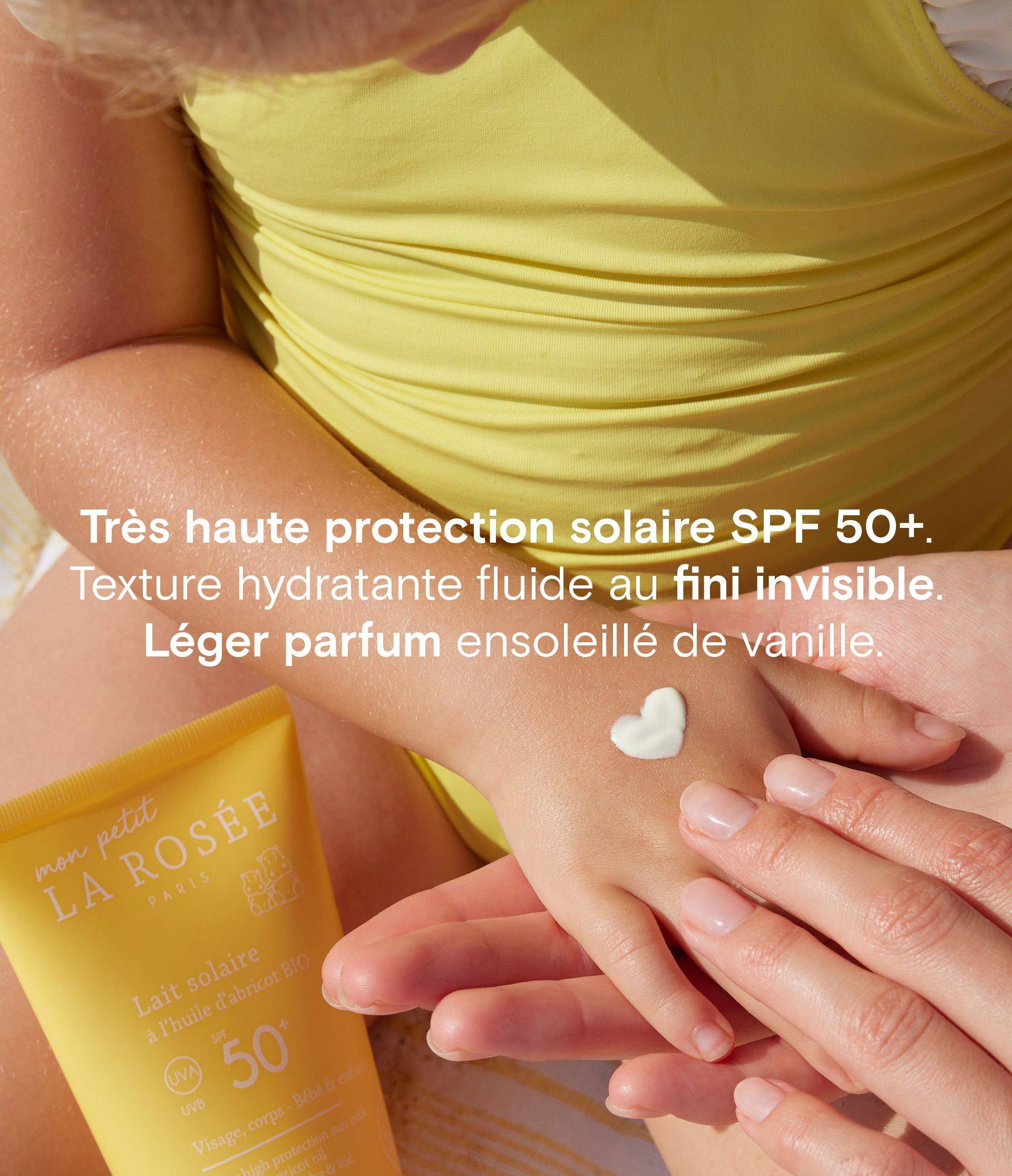 Lait solaire bébé - claim 2