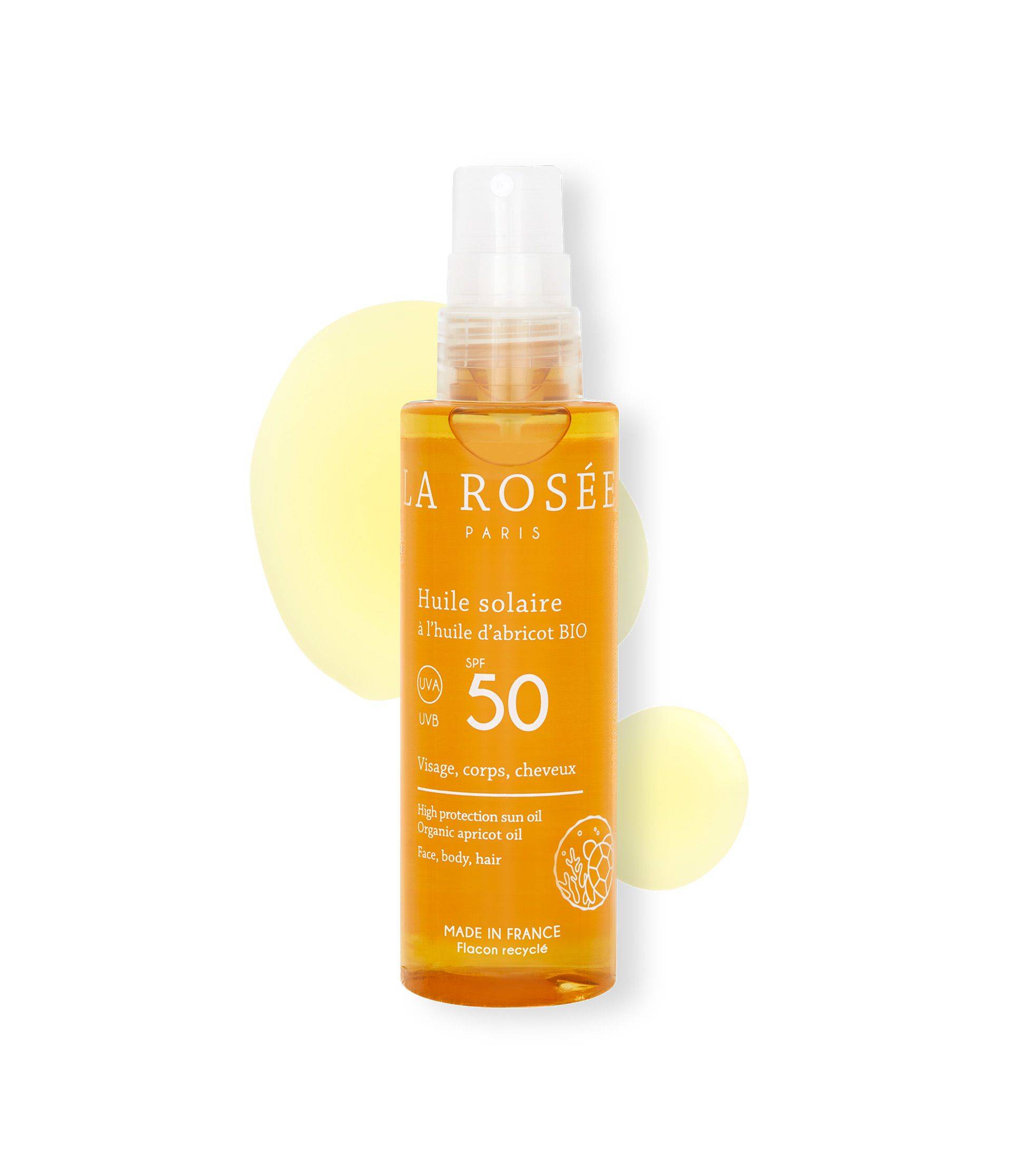 Huile solaire SPF 50 - La Rosée