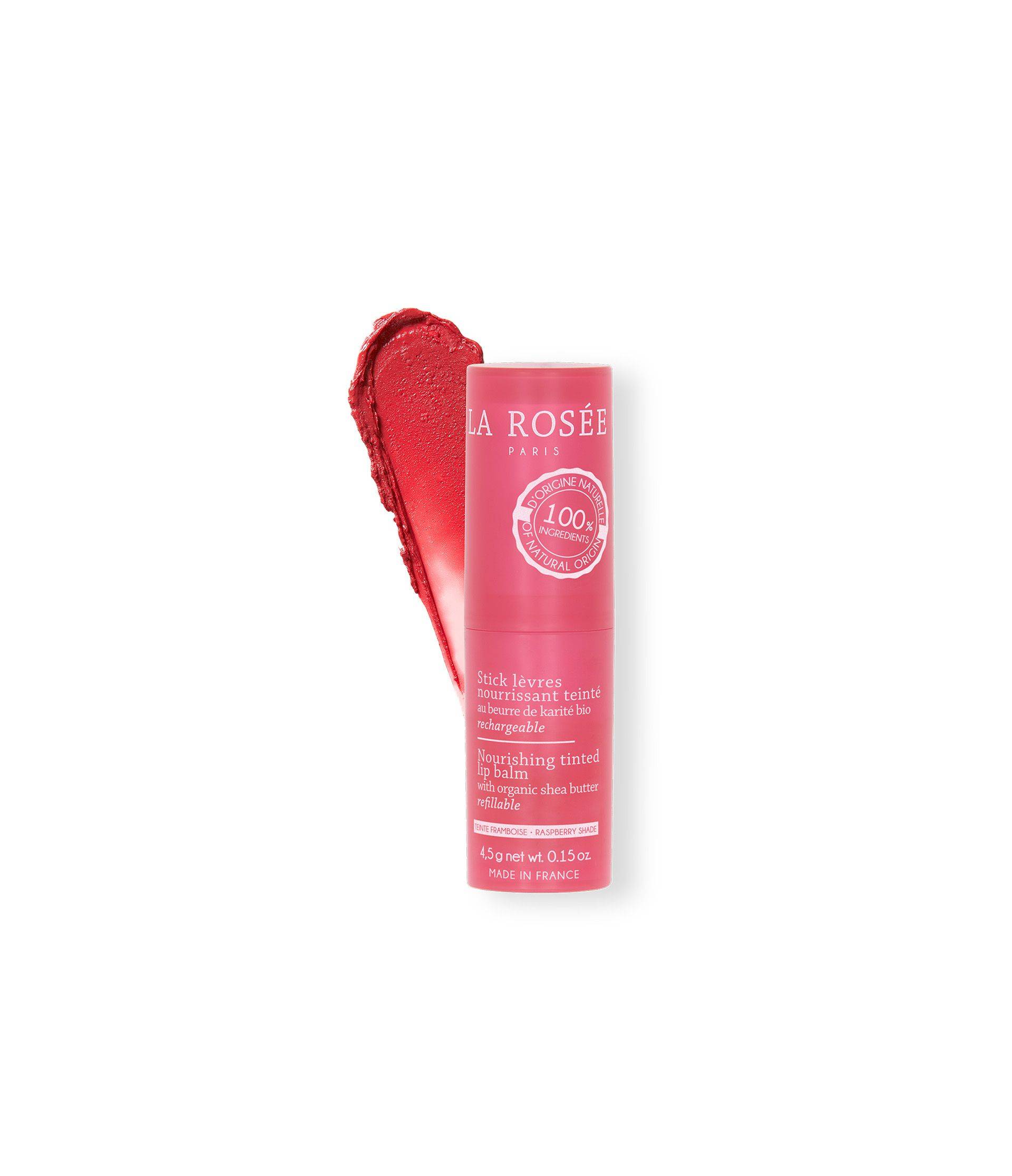 Stick lèvres nourrissant teinté rechargeable - La Rosée