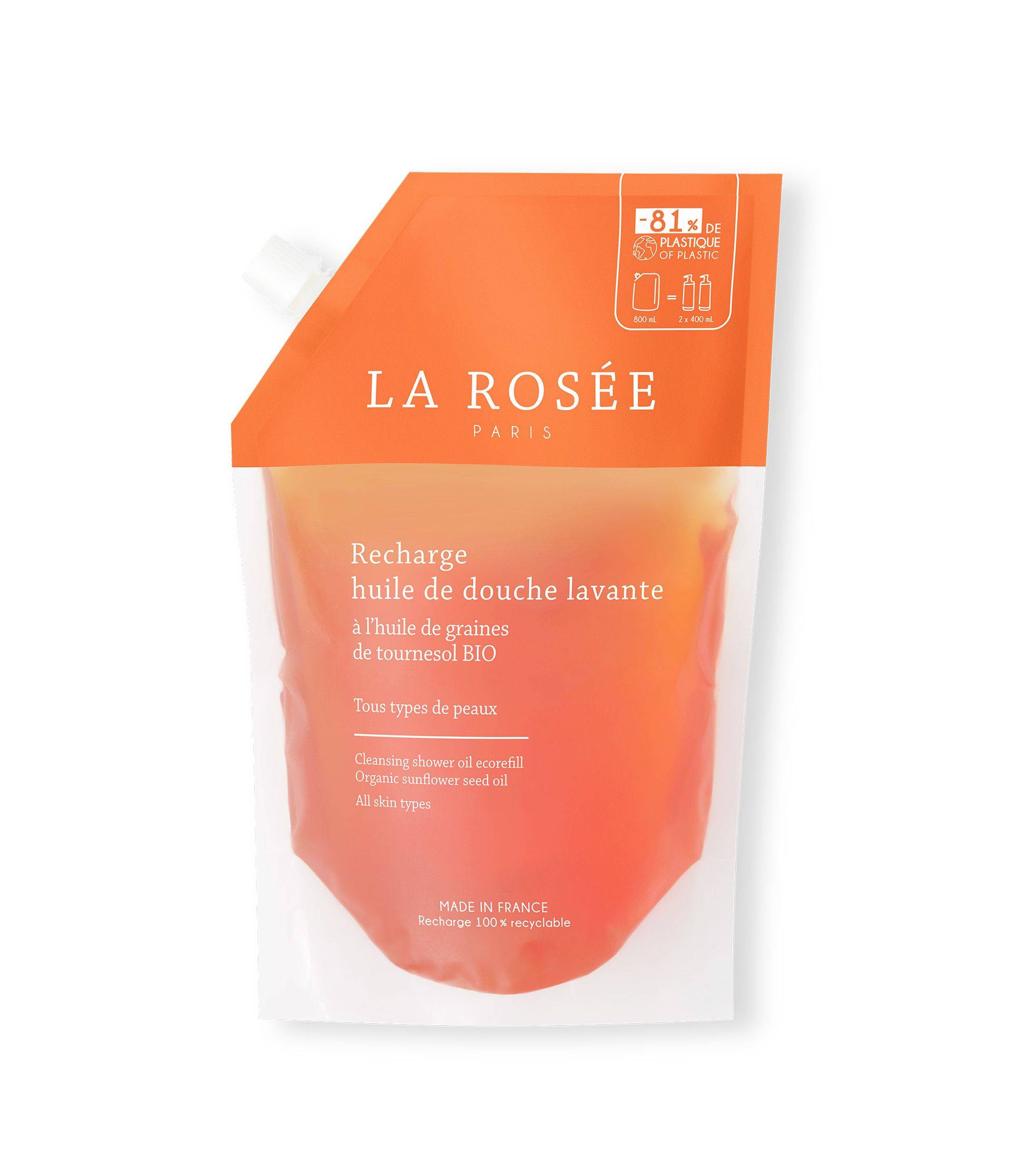 Recharge huile de douche