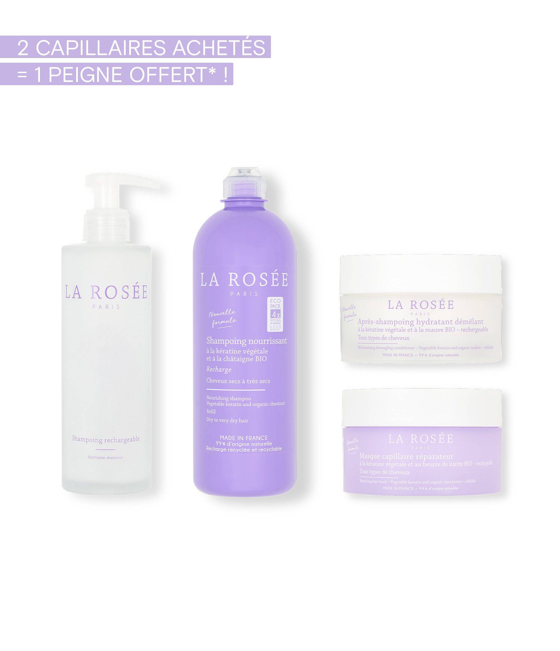 Routine cheveux secs - opé cap