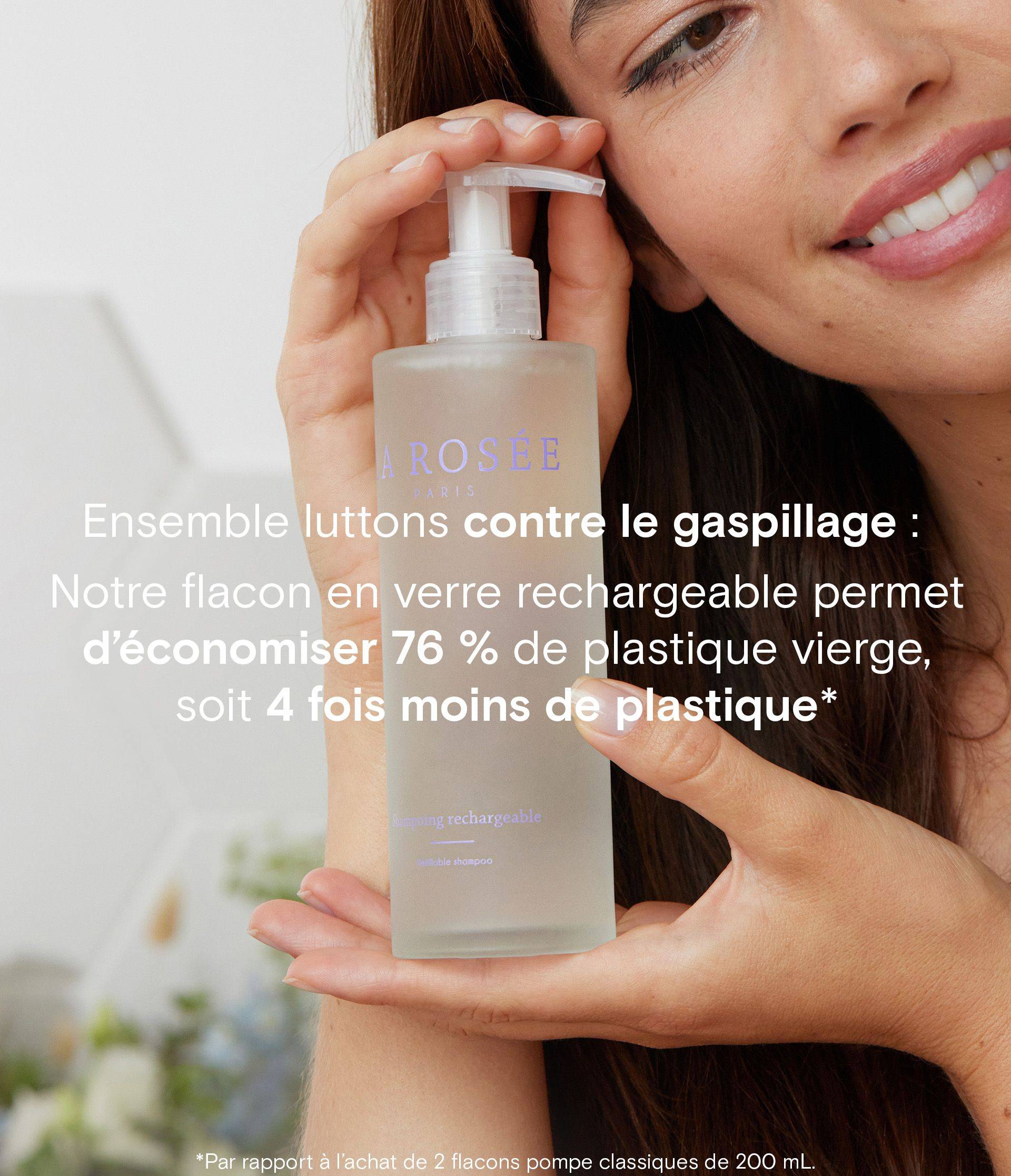 Flacon shampoing - texte