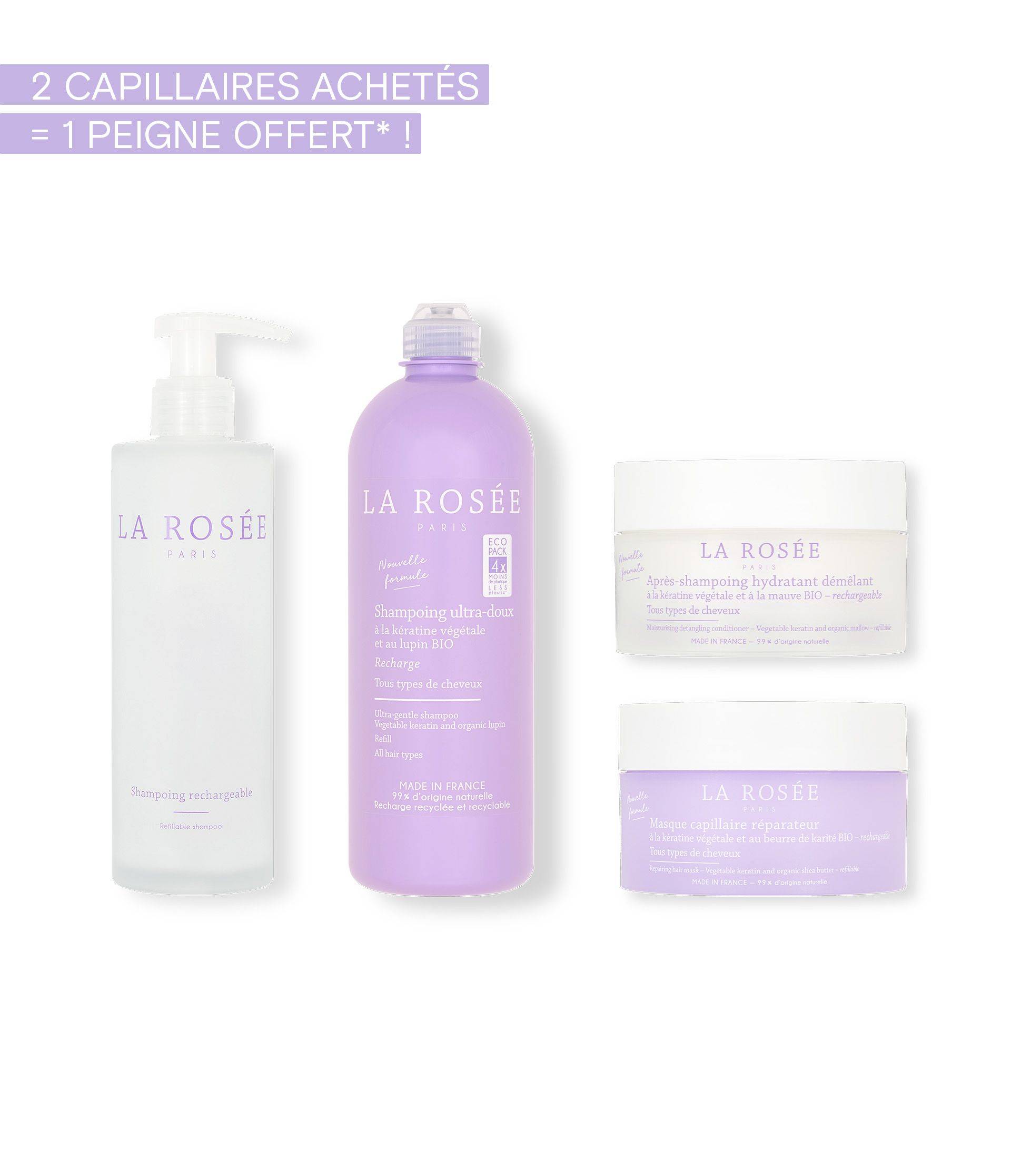 Routine cheveux normaux - opé cap