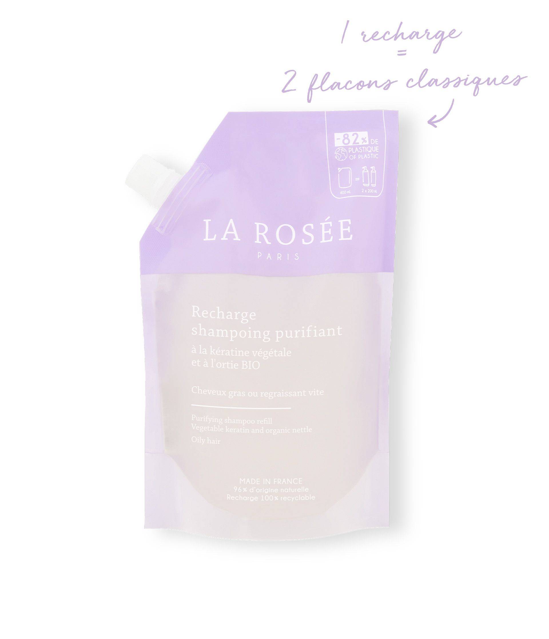 Recharge shampoing purifiant - La Rosée