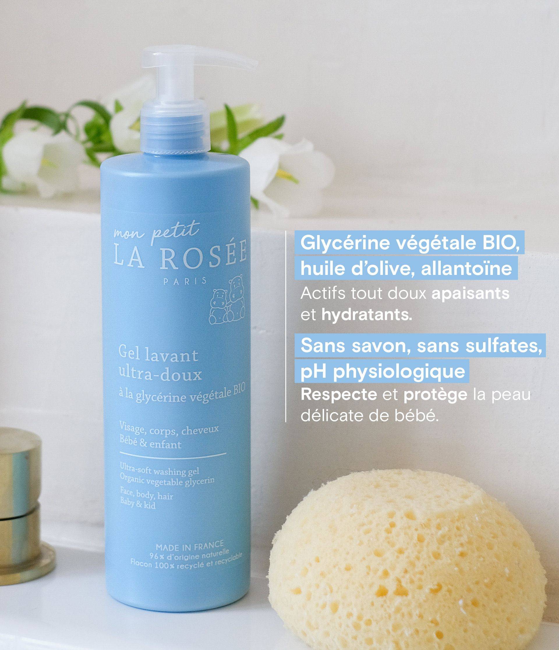 Gel lavant - visu ingrédients