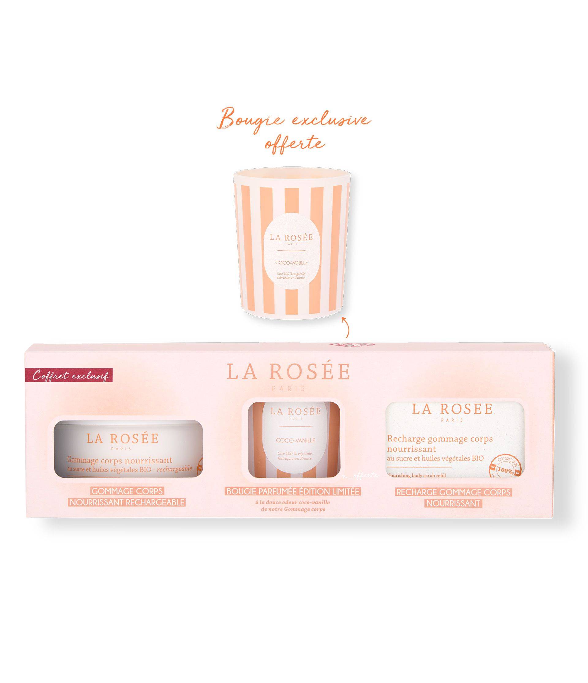 Coffret soins corps - La Rosée