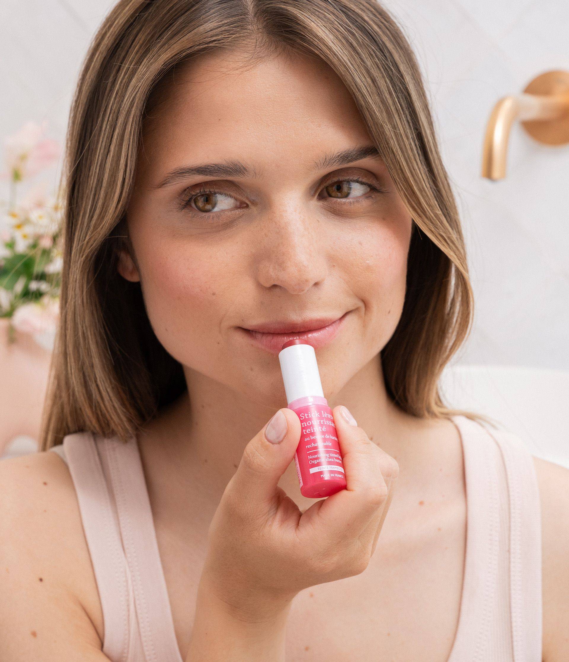 Stick levres teinte rechargeable - La Rosee
