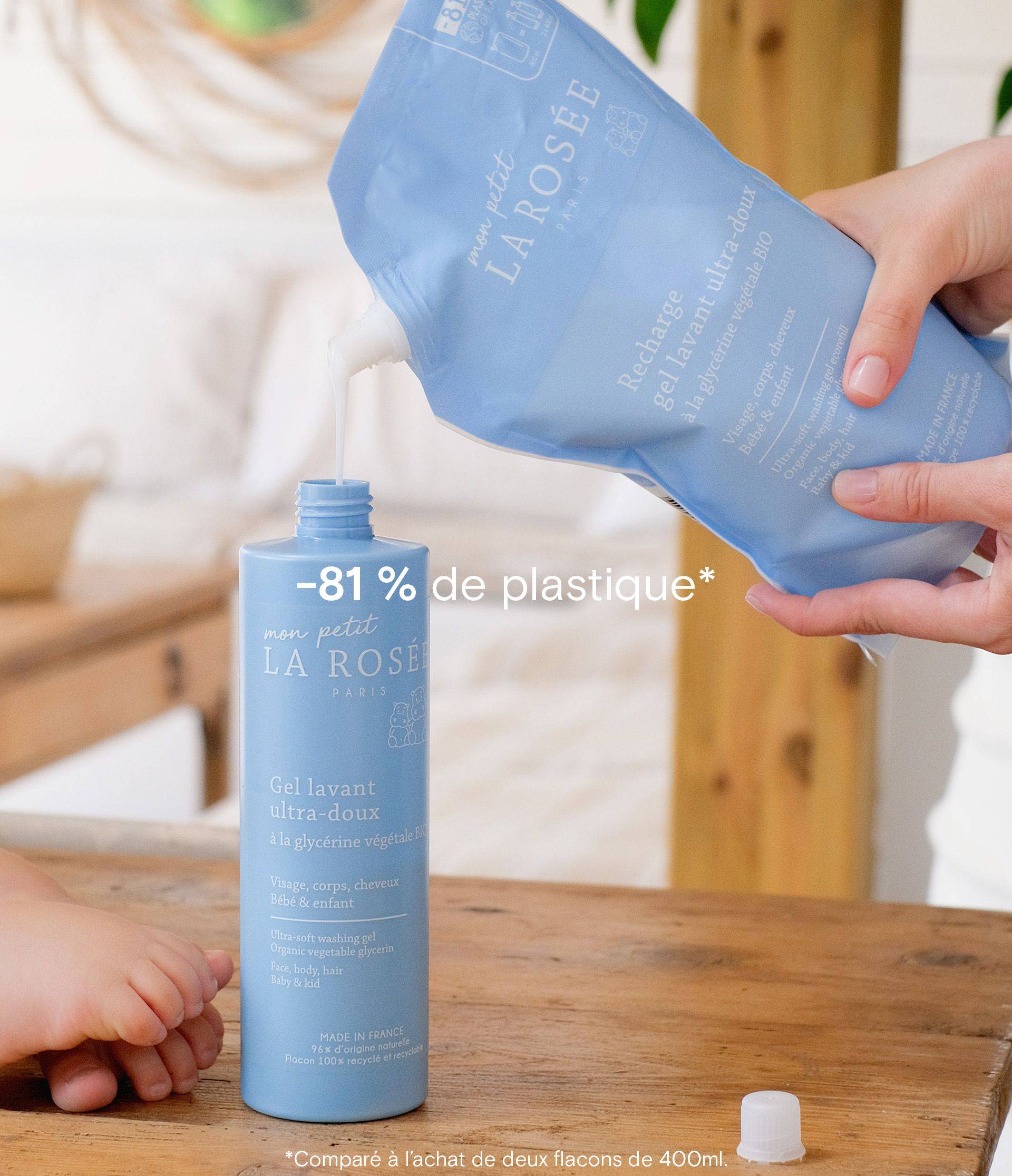 Recharge gel lavant - claim