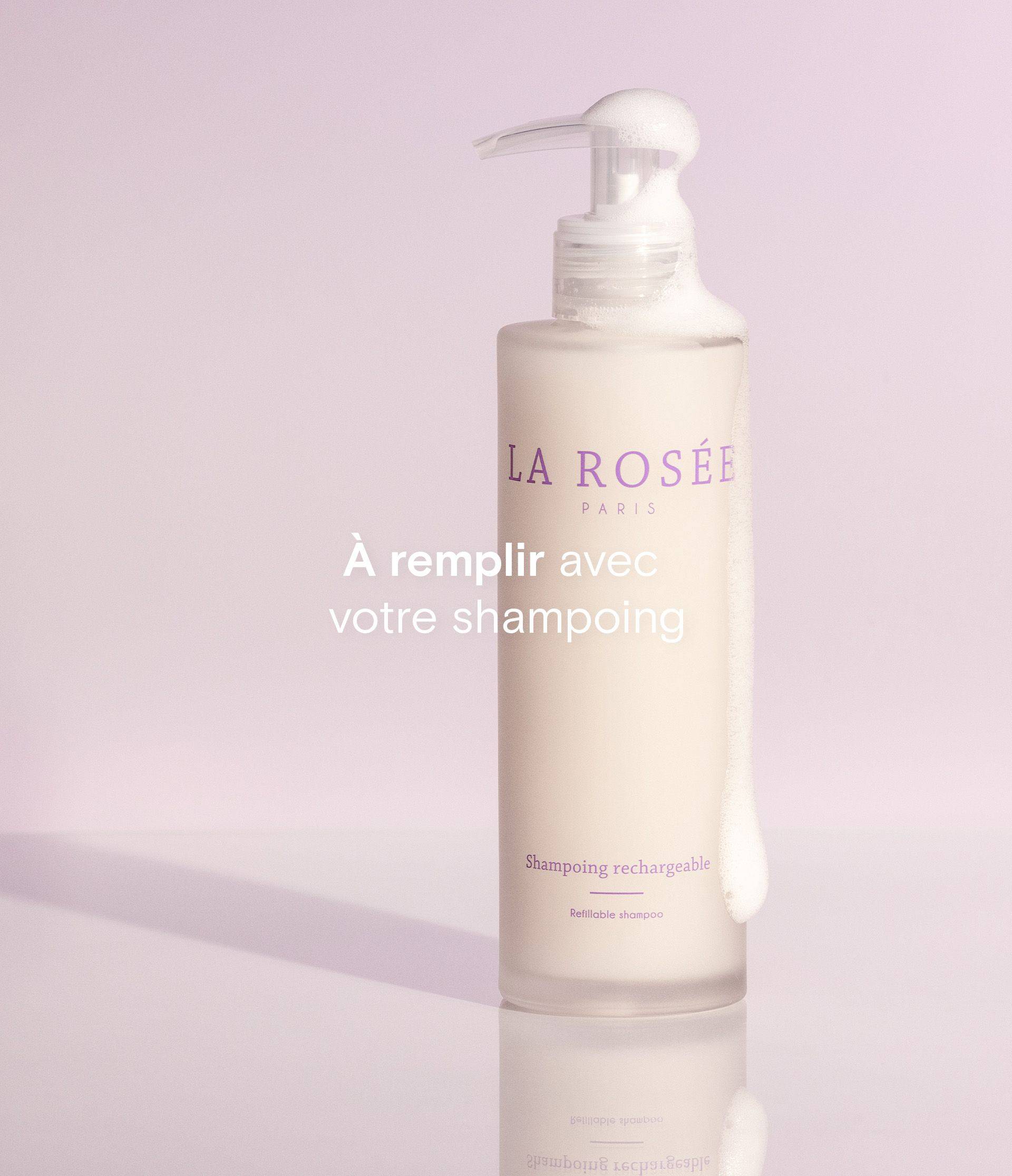 Flacon shampoing - claim