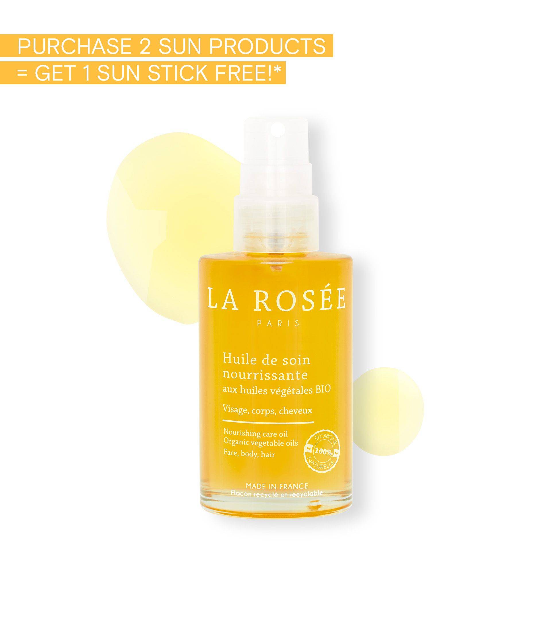 Huile de soin nourrissante - opé solaire EN