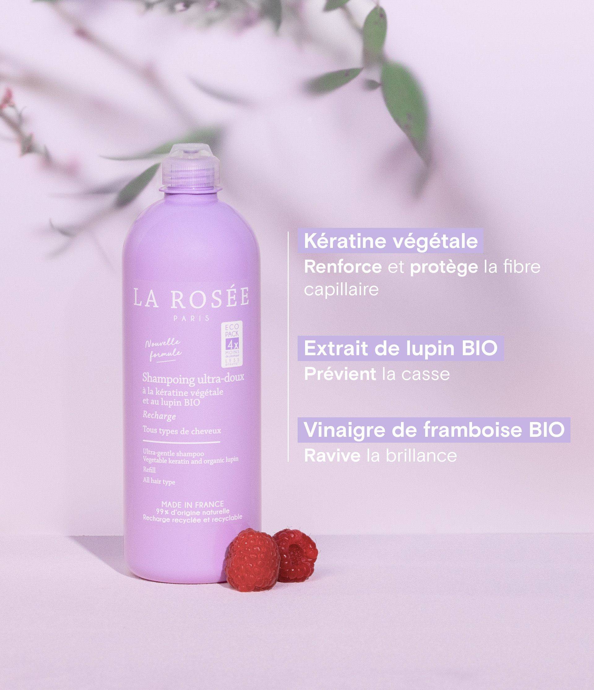 Recharge shampoing ultra-doux 2026 - visu ingrédients
