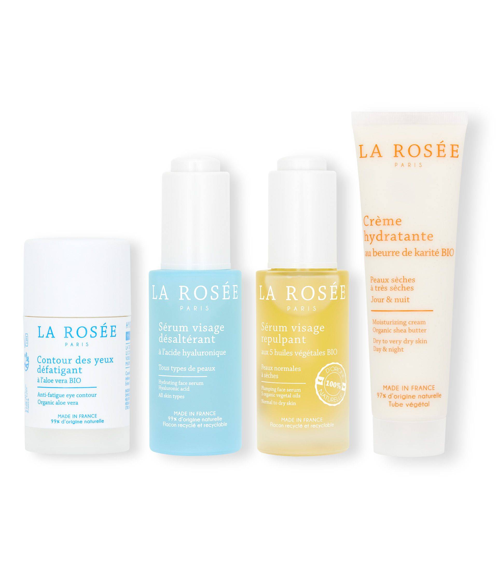 Packshot Routine peaux matures peaux sèches crème karité - La Rosée