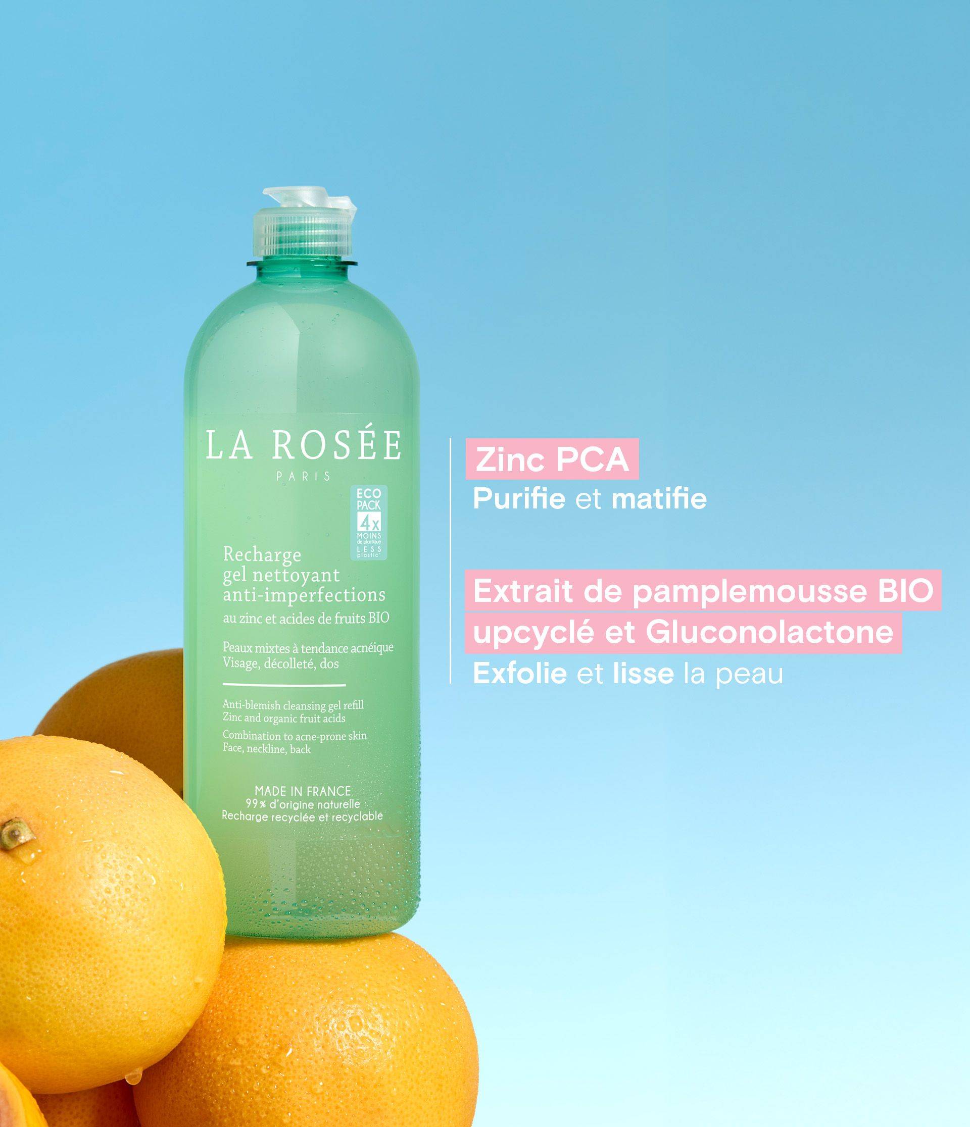 Recharge gel nettoyant - ingrédients