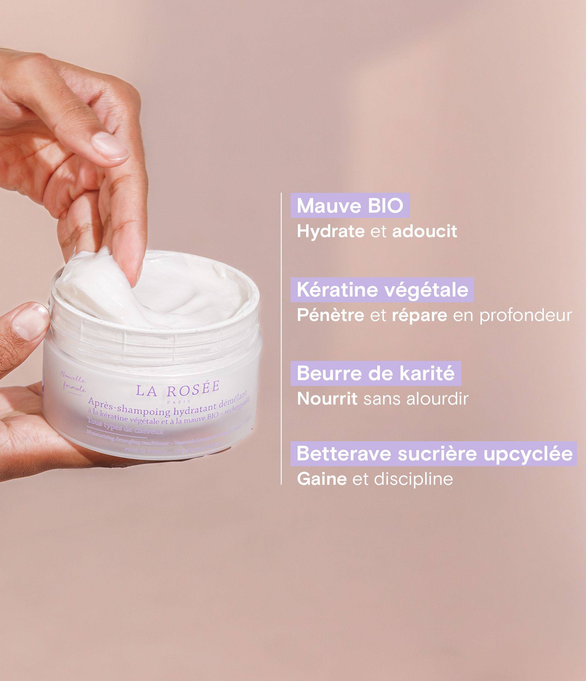 Après-shampoing - visu ingrédients FR
