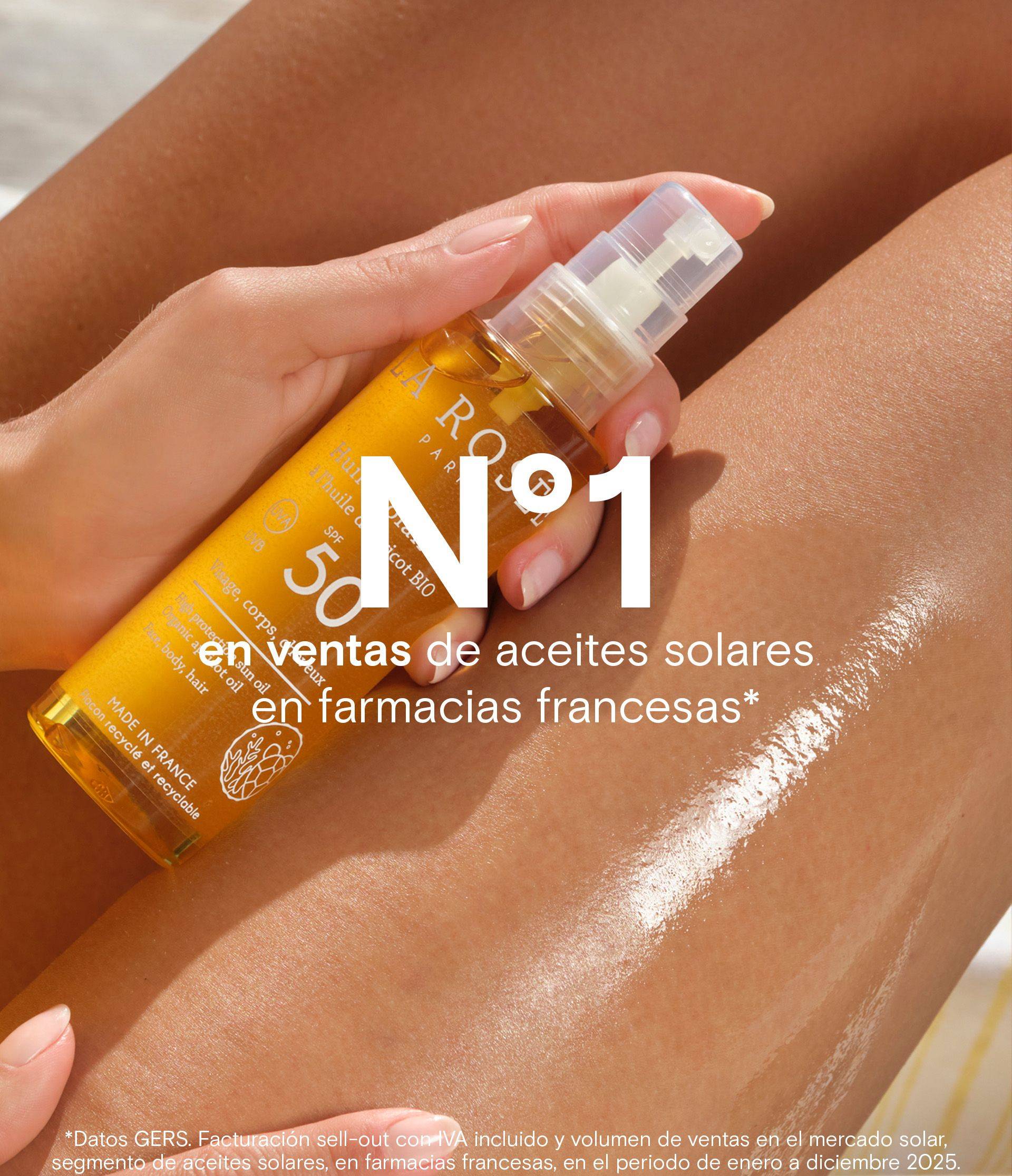 Huile solaire 50 - claim ES