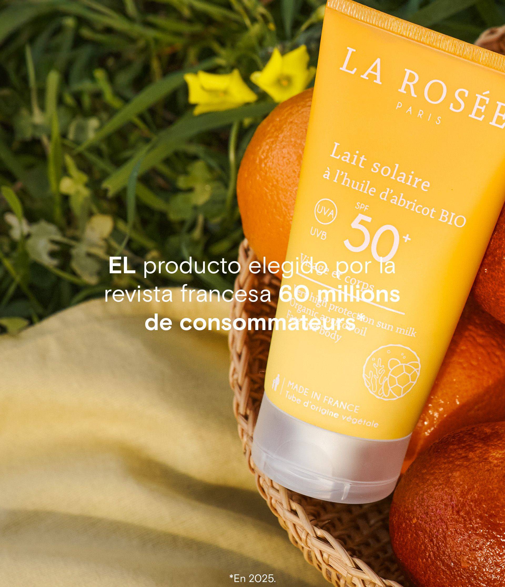 Lait solaire 50 - claim 3 ES