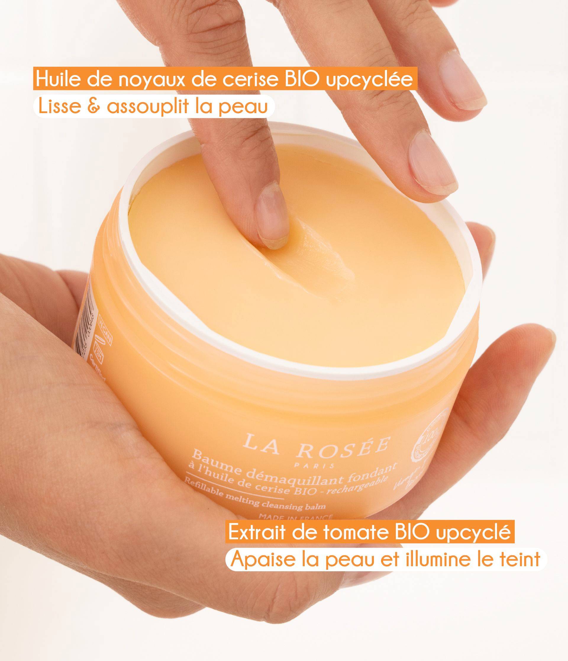 Baume démaquillant ingrédients clés