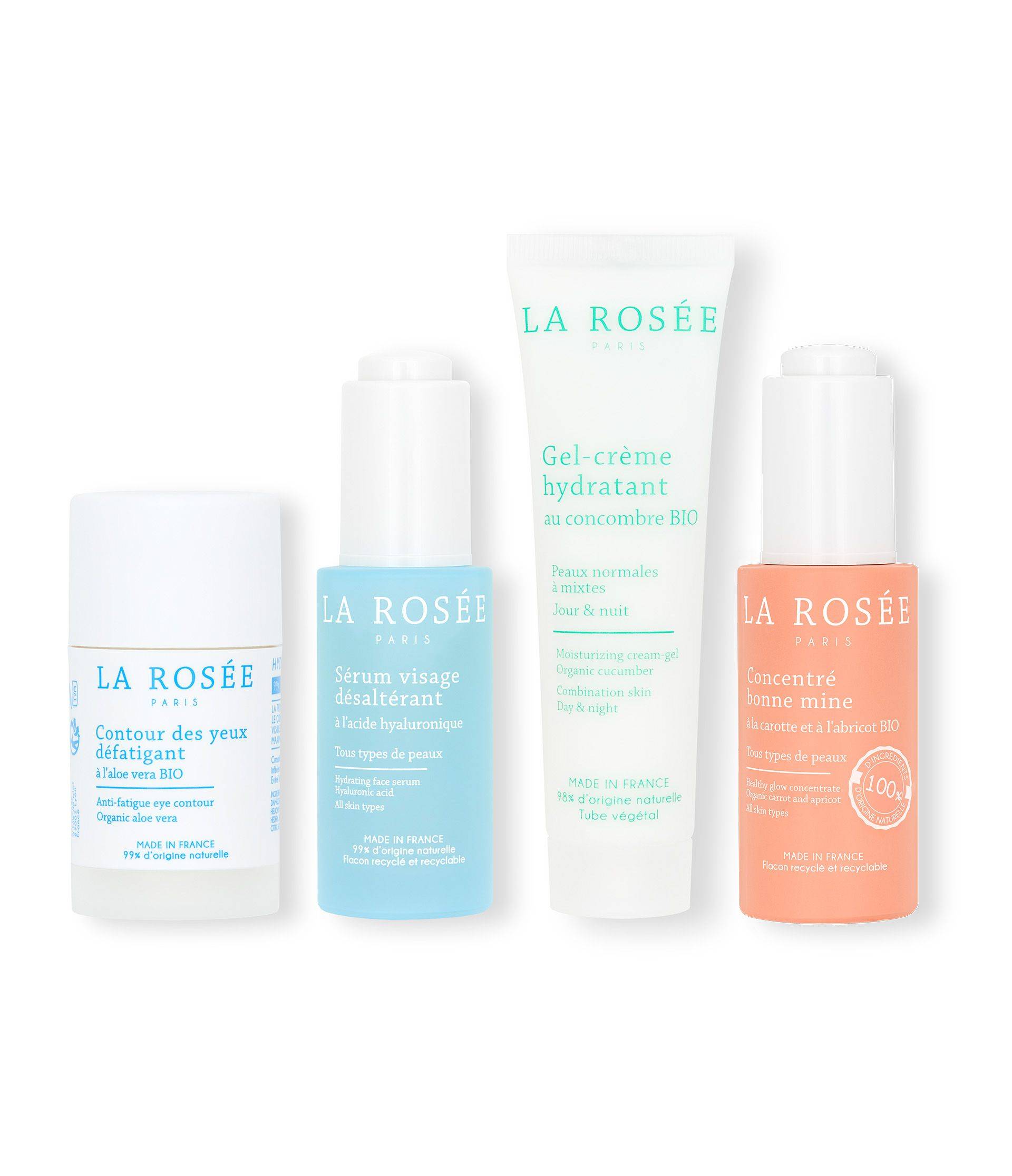 Pachshot routine peaux mixtes avec notre concentré bonne mine - La Rosée