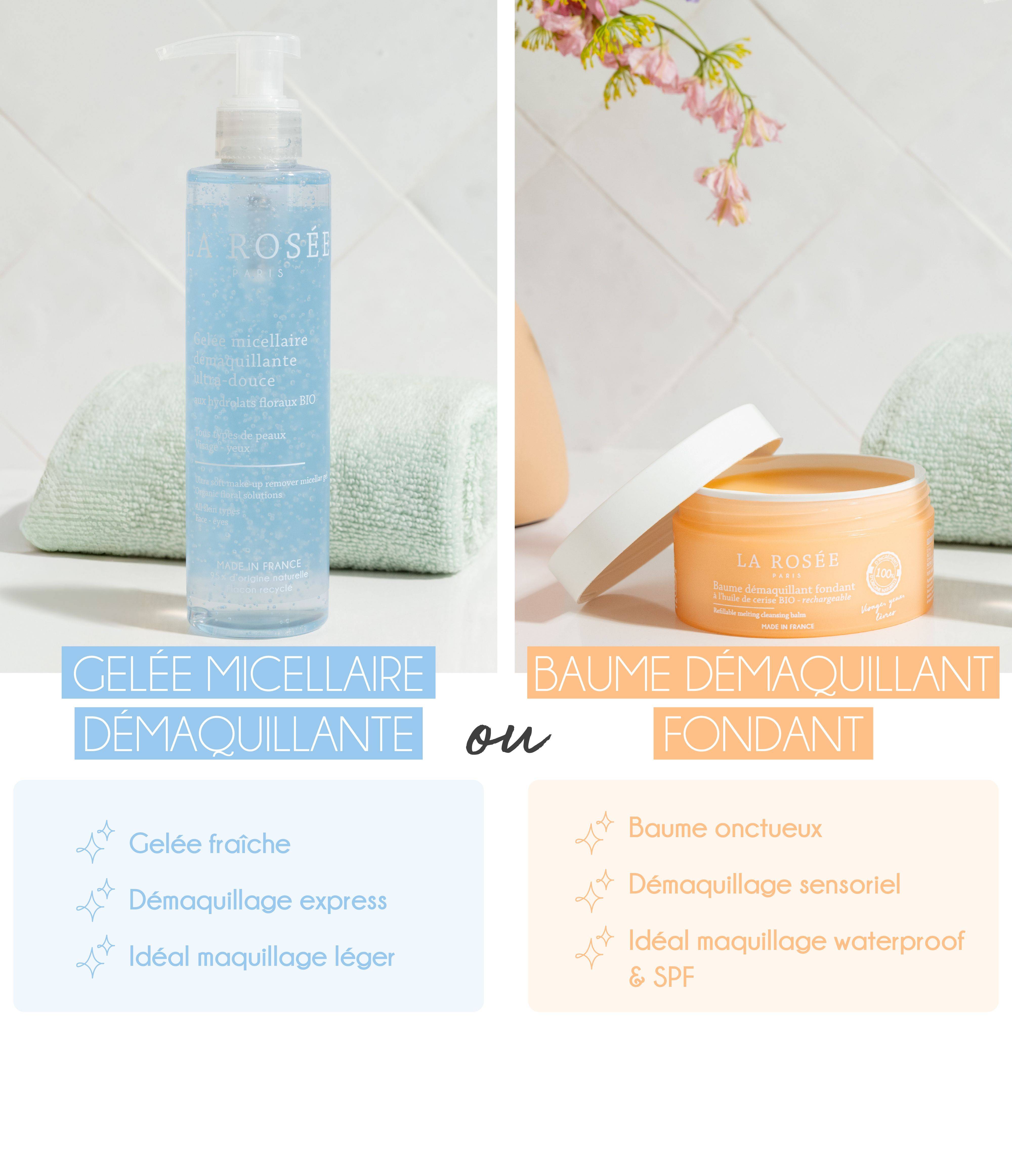 Comparatif baume et gelée - La rosée